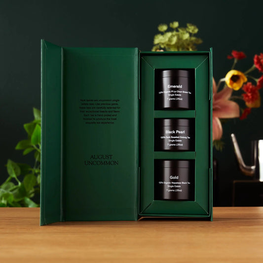 August Uncommon | Rare Leaves | Single Origin Tea Mini Tin Sampler