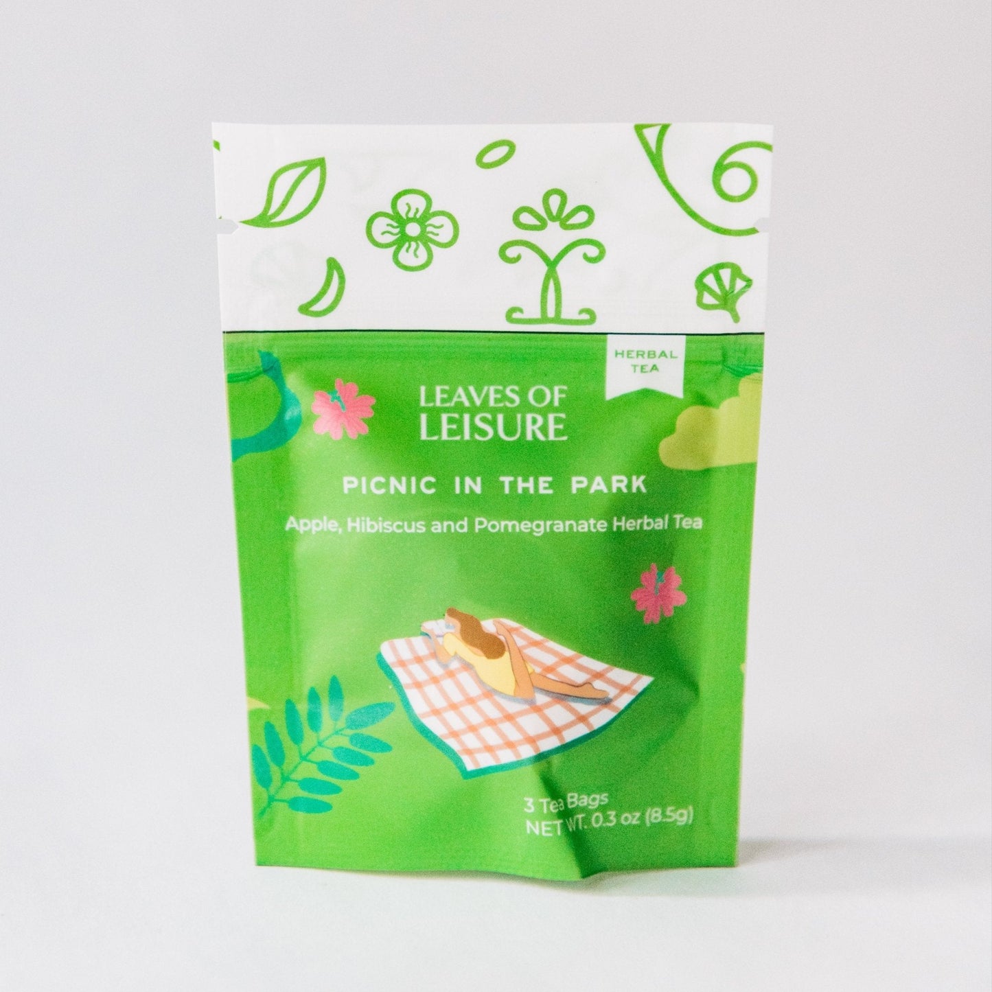 Picnic in the Park Herbal Tea | Apple, Hibiscus, Senna Leaves, Rosehip, Pomegranate