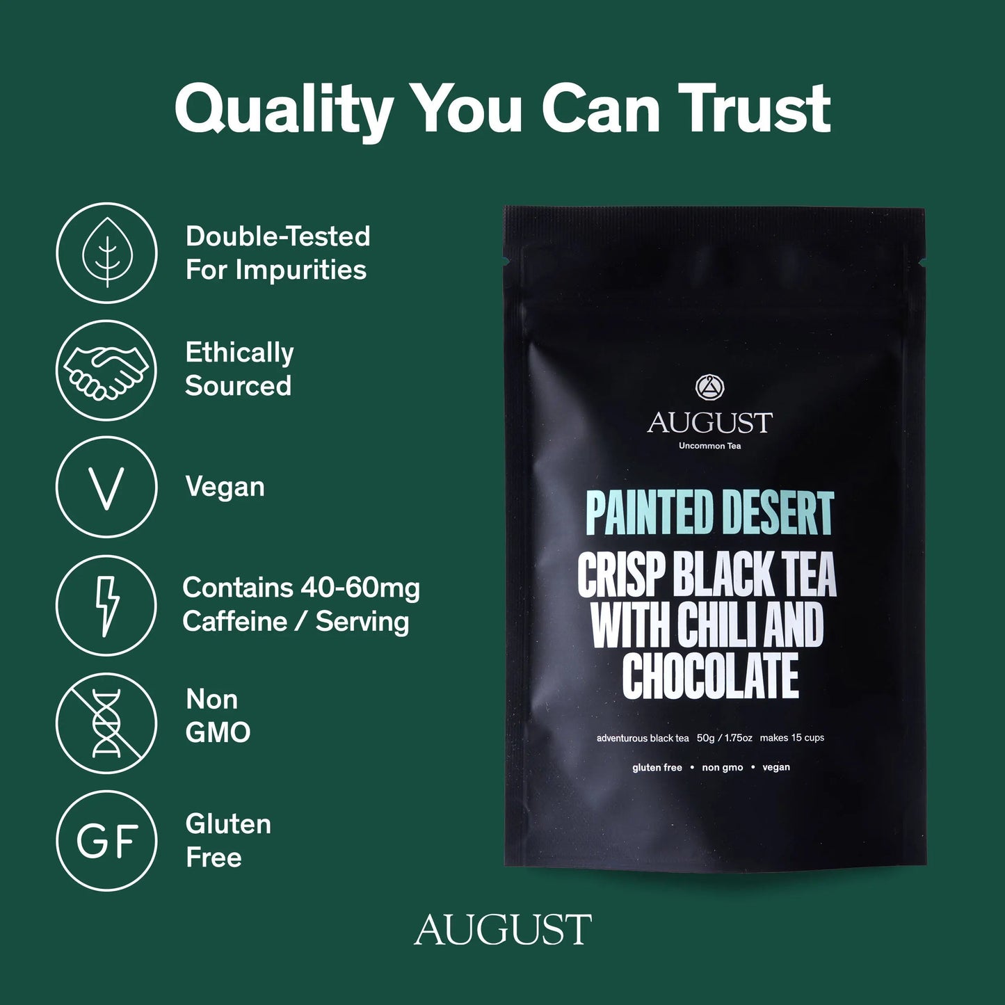 August Uncommon | Painted Desert | Chocolate Chili Black Tea