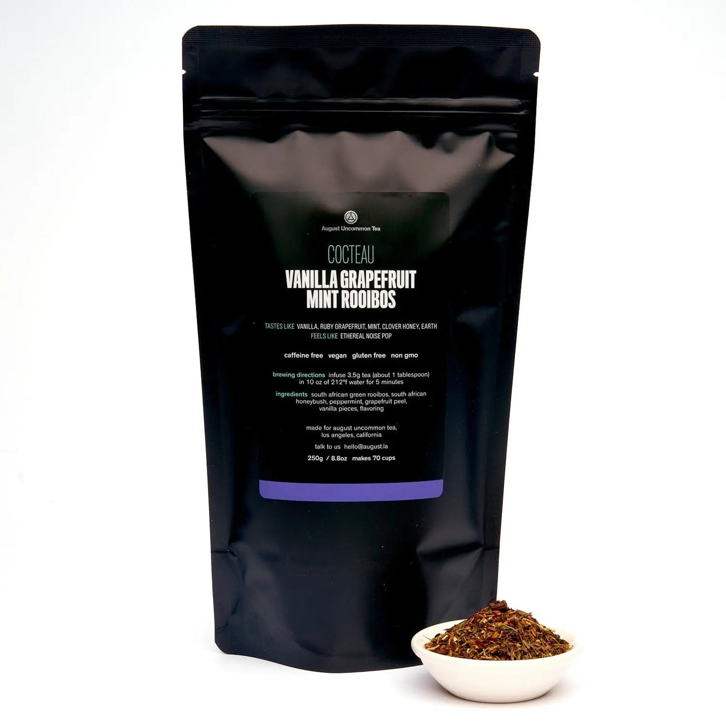 Cocteau | Vanilla Grapefruit Mint Rooibos Tea | (Caffeine Free)