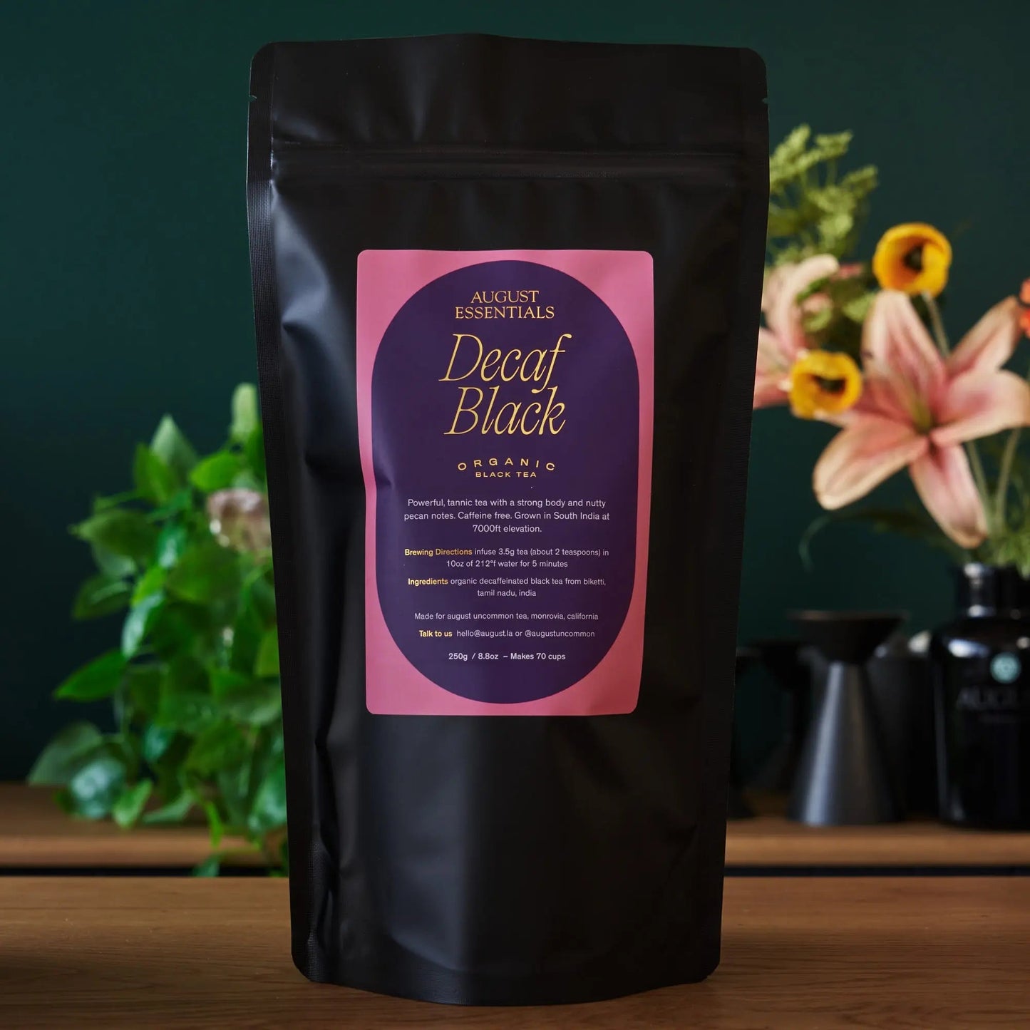August Essentials | Essentials Decaf Black Black Tea