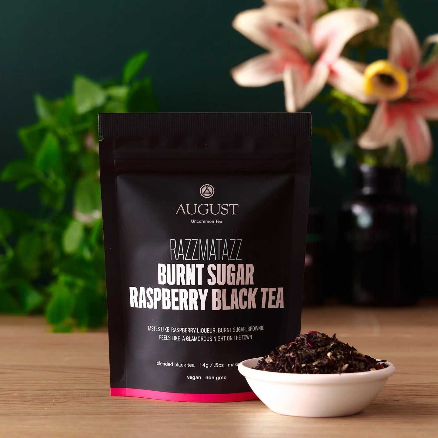 August Uncommon | Razzmatazz | Raspberry Burnt Sugar Black Tea
