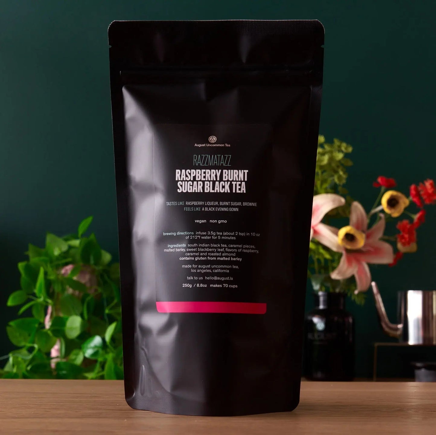 August Uncommon | Razzmatazz | Raspberry Burnt Sugar Black Tea