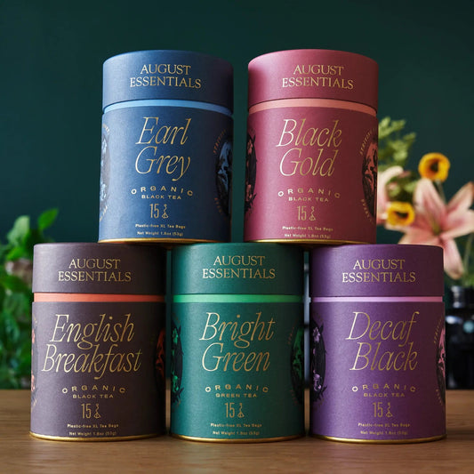 August Uncommon | All The Essentials | 5 Selections Pack | Tea Bags