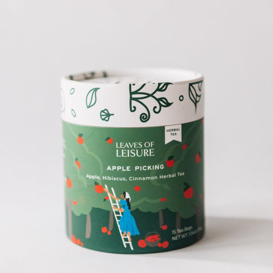Apple Picking Herbal Tea | Apple, Cinnamon, and Hibiscus