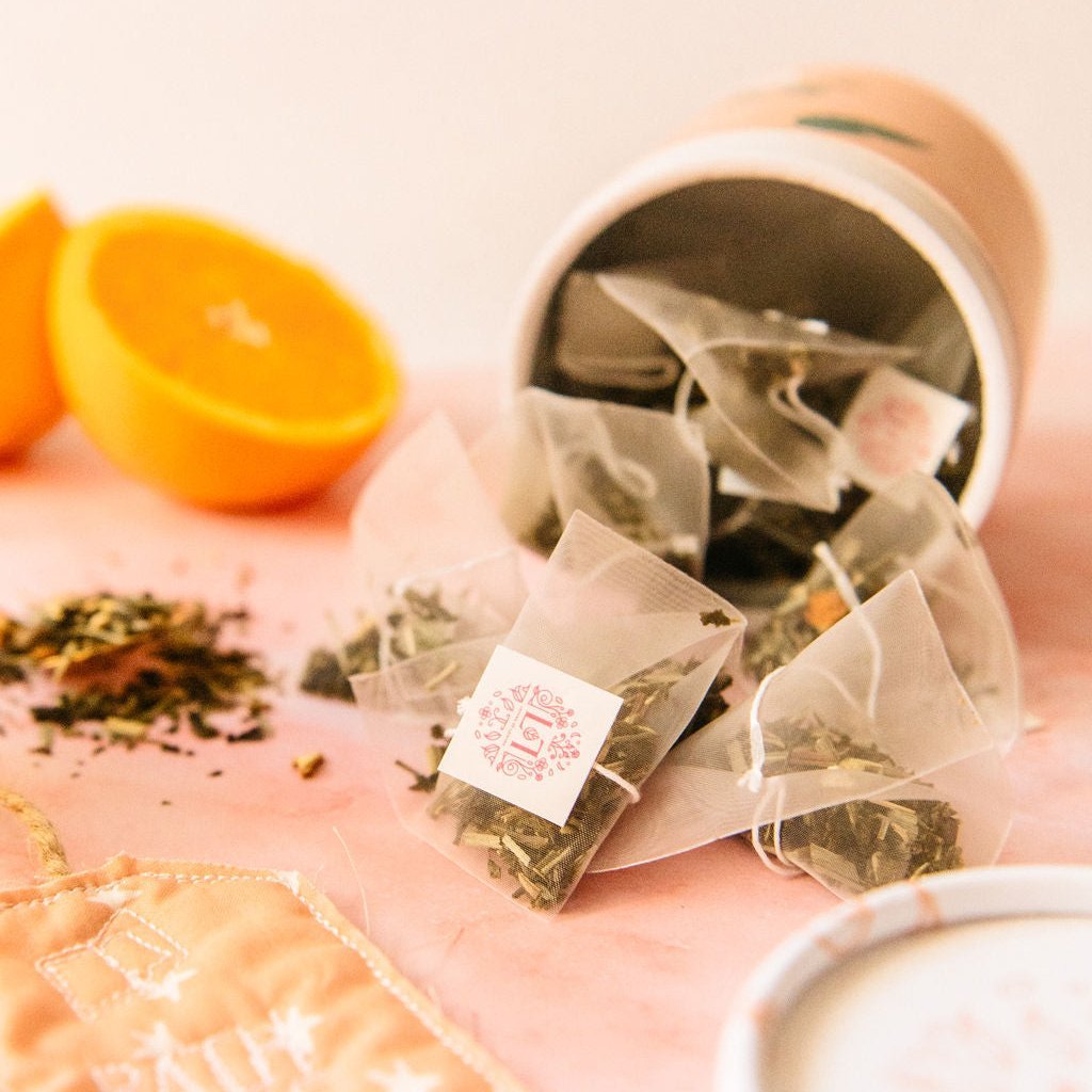 Bath Time | Green Tea, Tangerine, Lemongrass, Rosemary, Sage Leaves