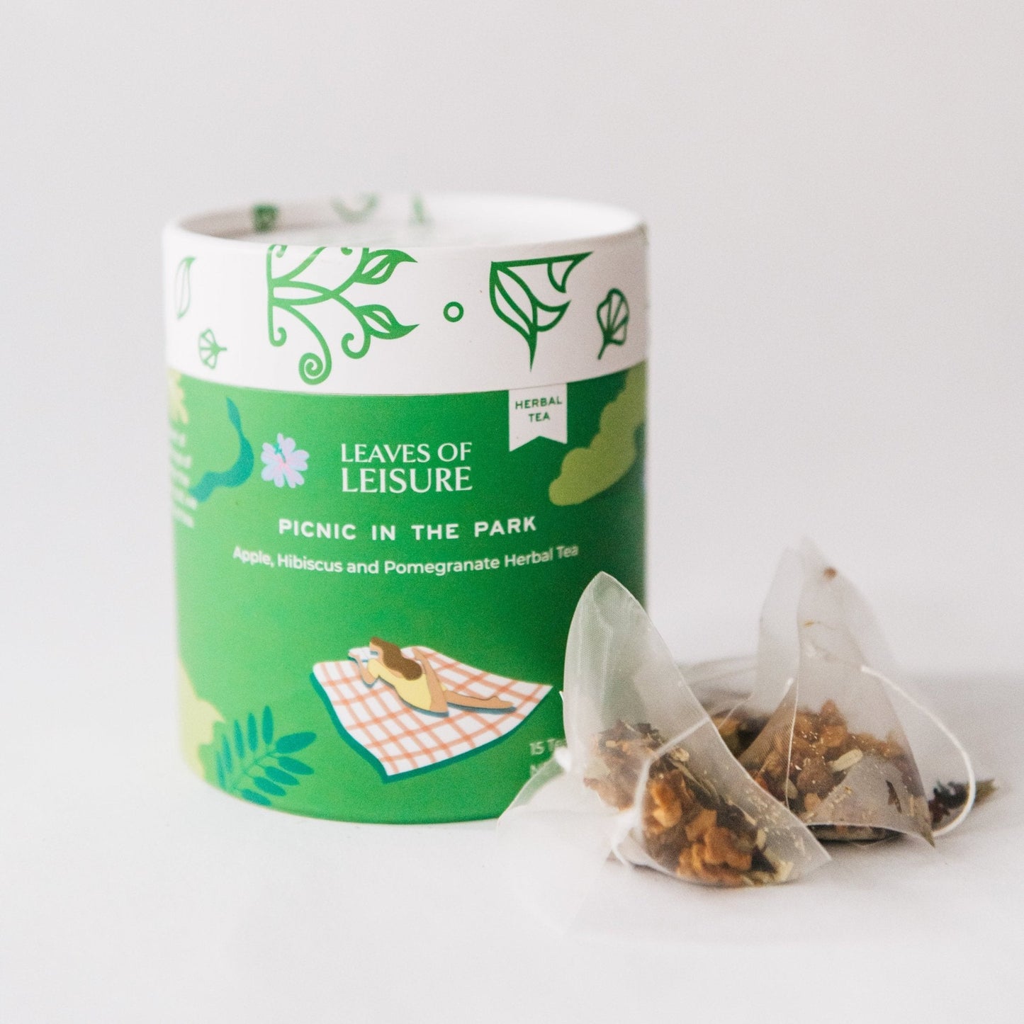 Picnic in the Park Herbal Tea | Apple, Hibiscus, Senna Leaves, Rosehip, Pomegranate